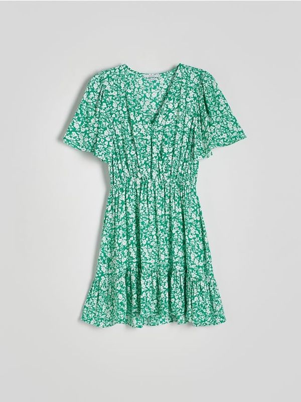 Reserved Reserved - Viskozna haljina - zelena