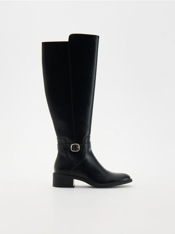 Reserved Reserved - Visoke zimske čizme - crno