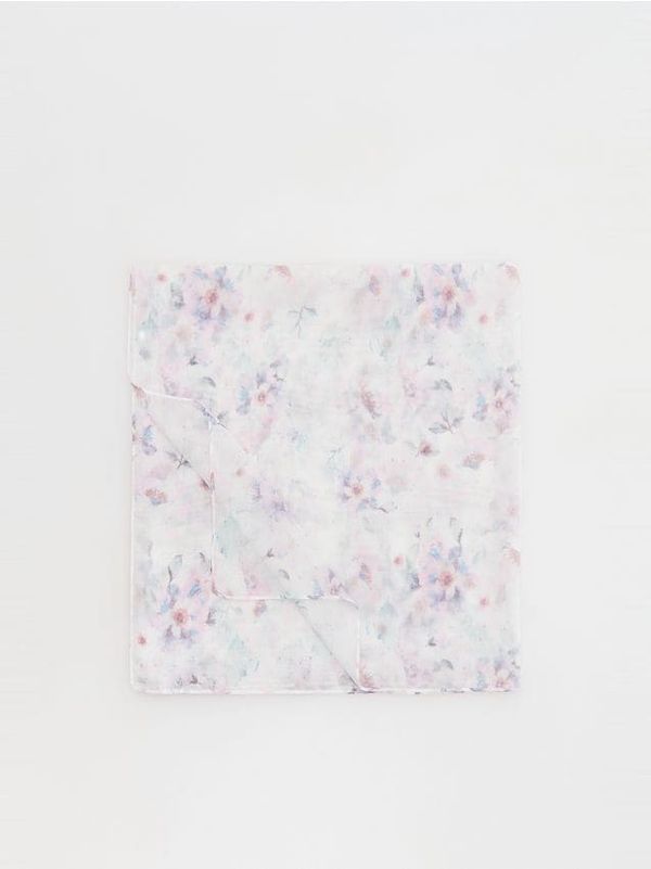 Reserved Reserved - Vratna marama s uzorkom - šaren