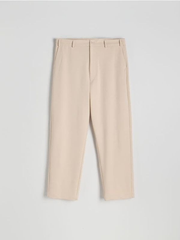 Reserved Reserved - Wide leg hlače - boja kože