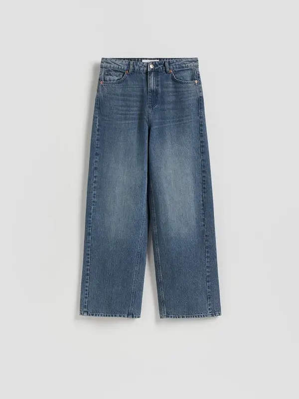 Reserved Reserved - Wide leg traperice - plava