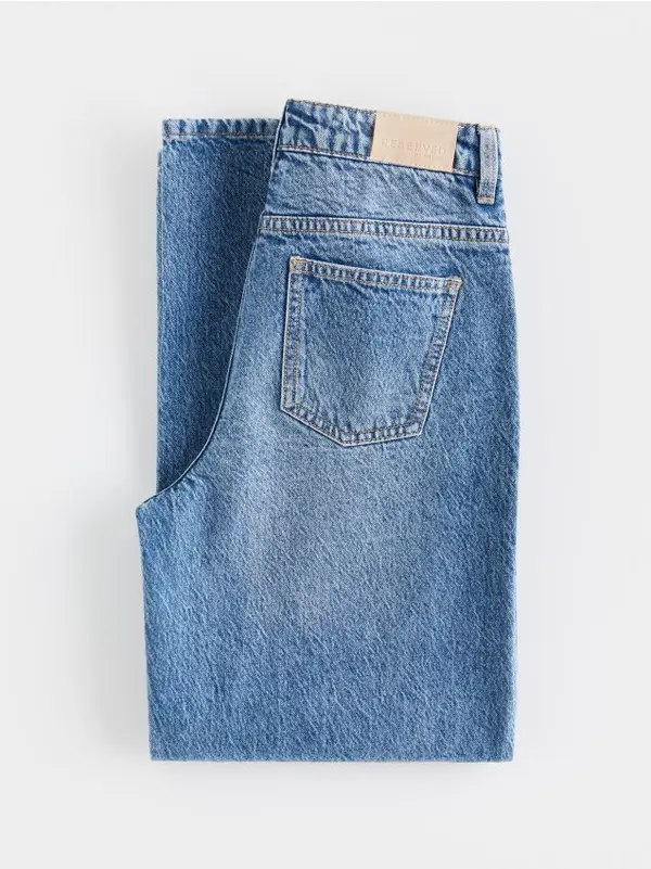 Reserved Reserved - Wide leg traperice - plavo