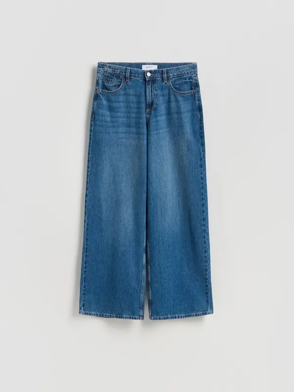 Reserved Reserved - Wide leg traperice - plavo
