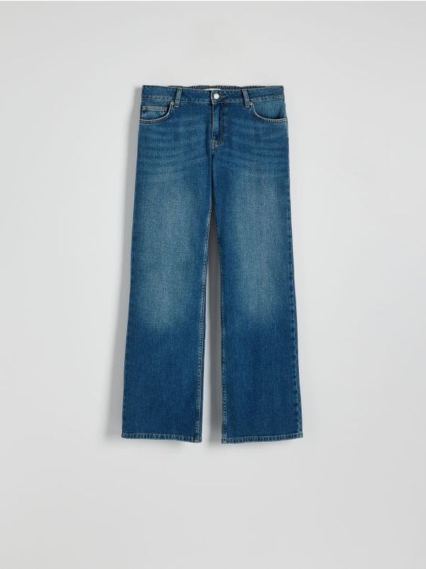 Reserved Reserved - Wide leg traperice - plavo