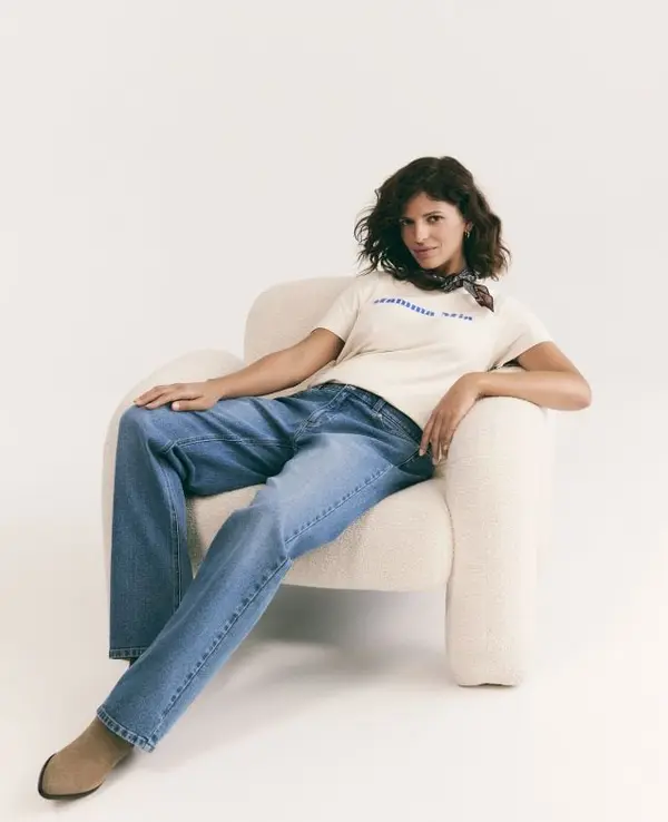 Reserved Reserved - Wide leg traperice - plavo