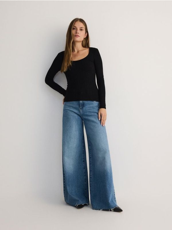 Reserved Reserved - ŽENSKA BLUZA - crno