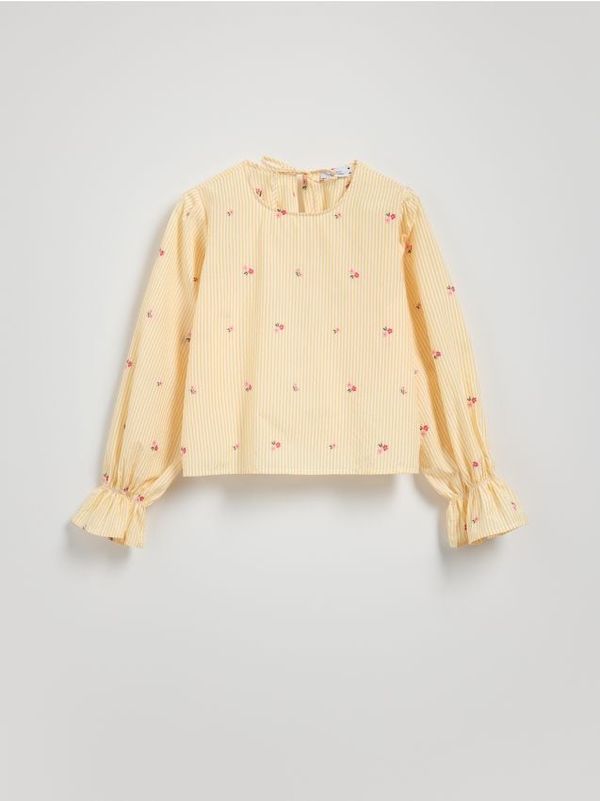 Reserved Reserved - ŽENSKA BLUZA - svjetložuto