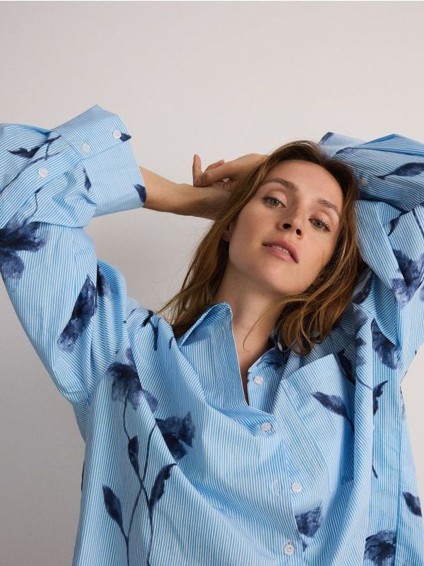 Reserved Reserved - Ženska košulja - bljedoplavo