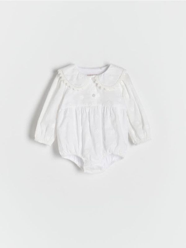 Reserved Reserved - ŽENSKA KOŠULJA - krem