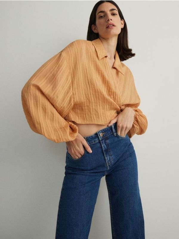 Reserved Reserved - ŽENSKA KOŠULJA - narančasta