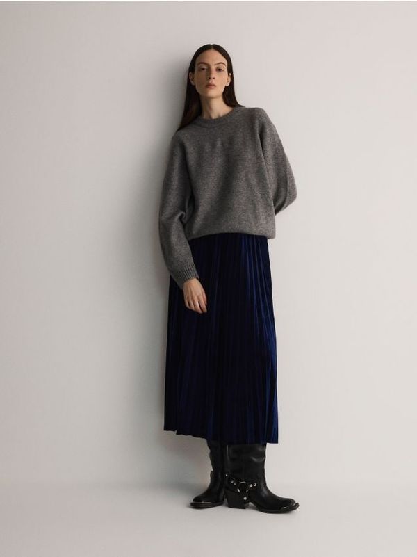 Reserved Reserved - ŽENSKA SUKNJA - mornarsko plava