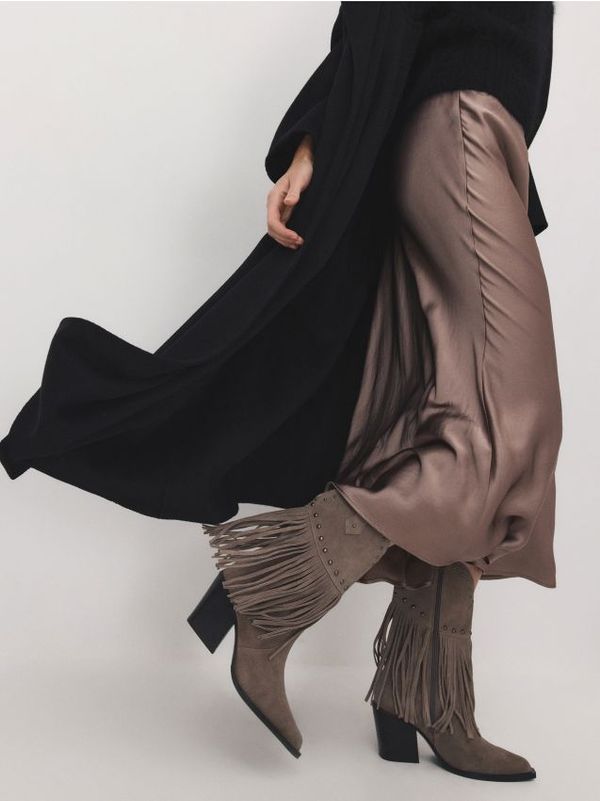 Reserved Reserved - ŽENSKE GLEŽNJAČE - bež