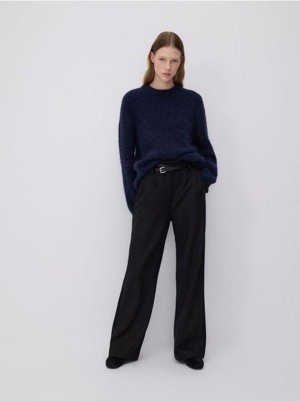 Reserved Reserved - ŽENSKE HLAČE - crno