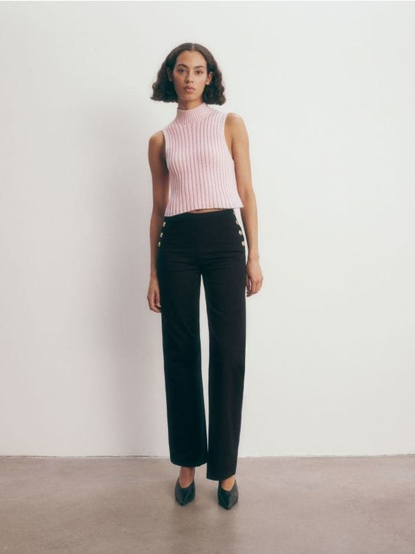 Reserved Reserved - Ženske Hlače - crno