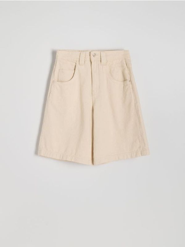 Reserved Reserved - Ženske kratke hlače - krem