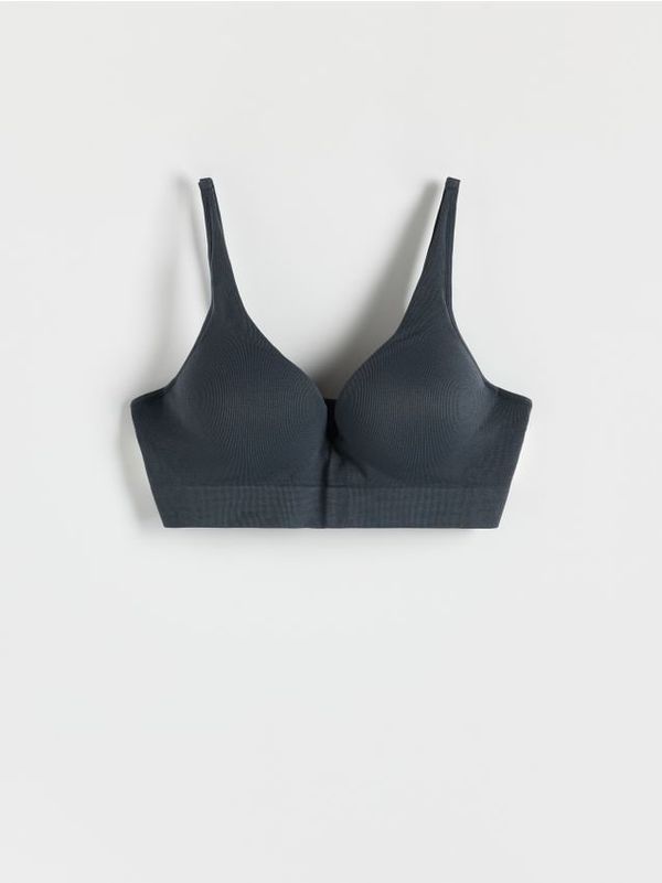 Reserved Reserved - Ženski grudnjak - boja antracita