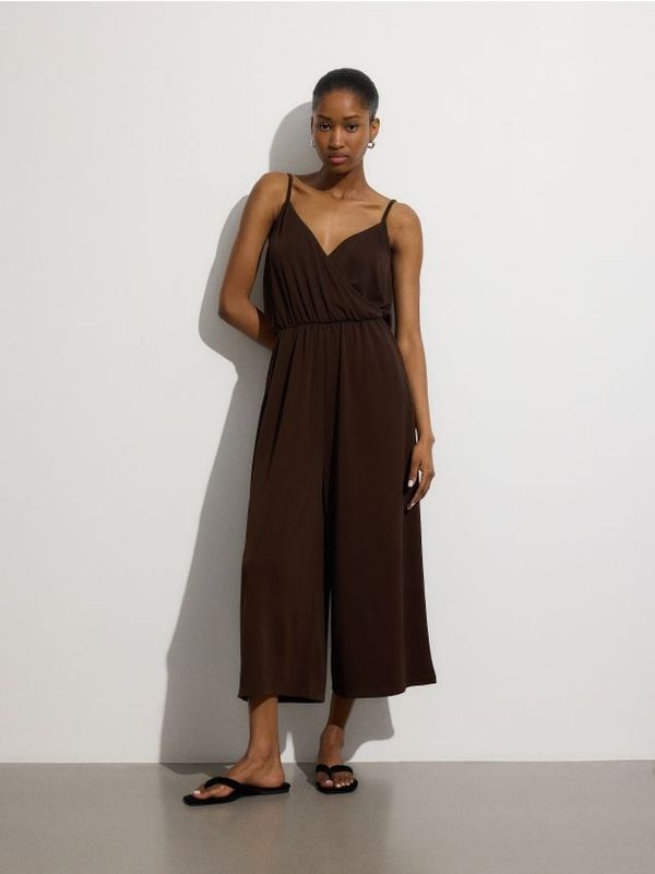 Reserved Reserved - Ženski kombinezon - smeđi