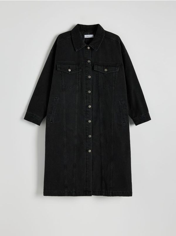 Reserved Reserved - Ženski Mantil - crno