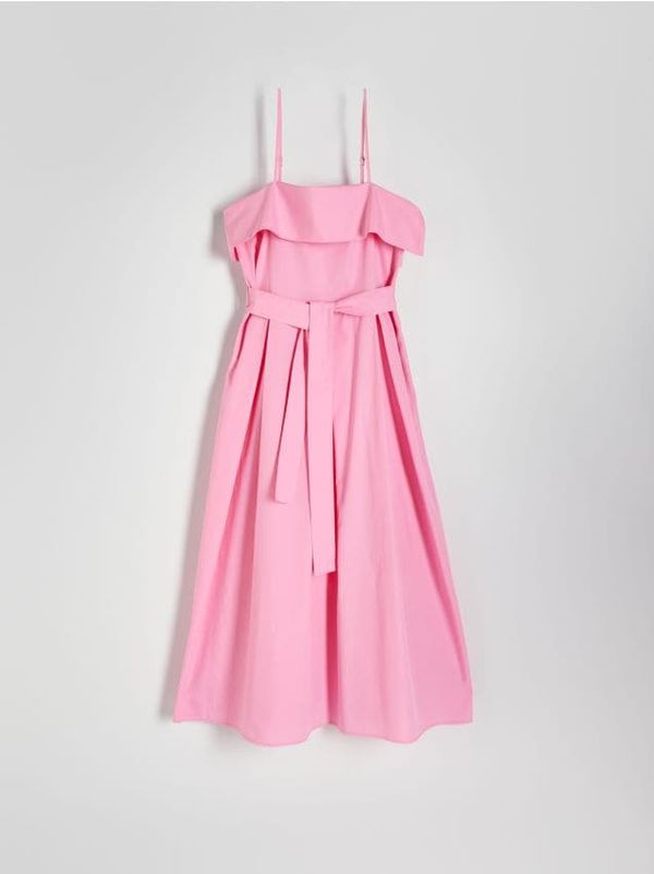 Reserved Reserved - Zvonasta haljina - ružičasta