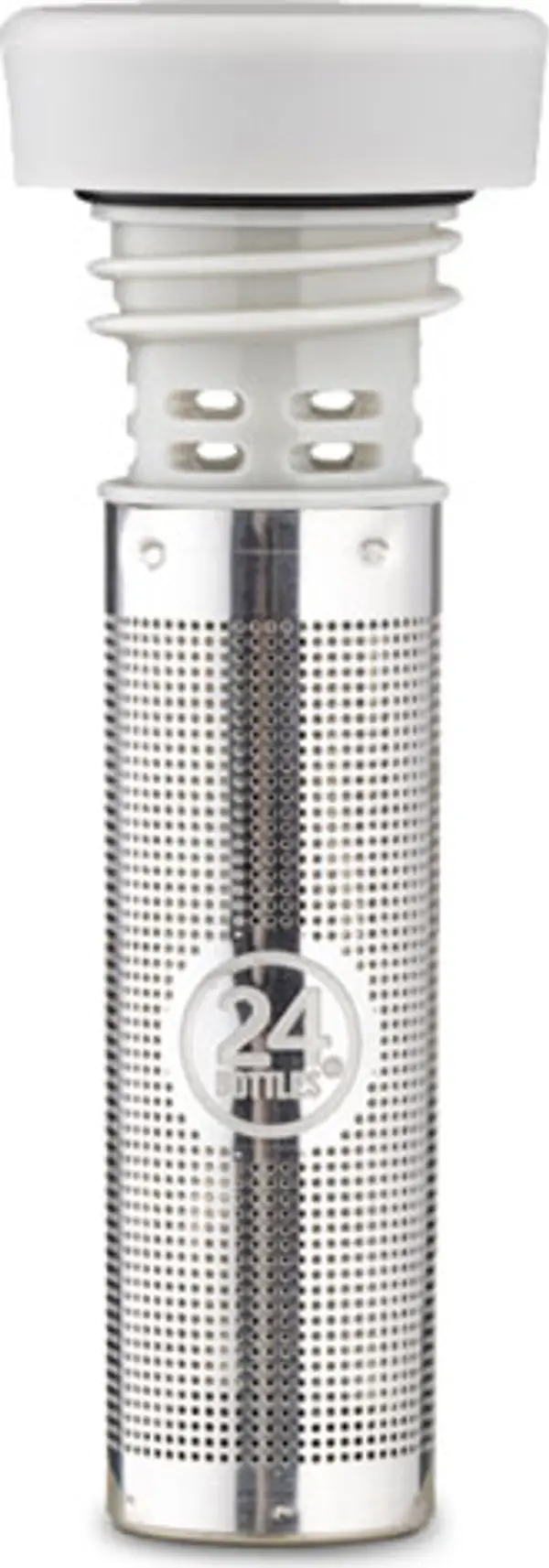 24Bottles 24 Bottles Bottle Infuser Lid Grey Unisex - Boca 24Bottles - Siva - IL_000_291-One-size - Size: One size