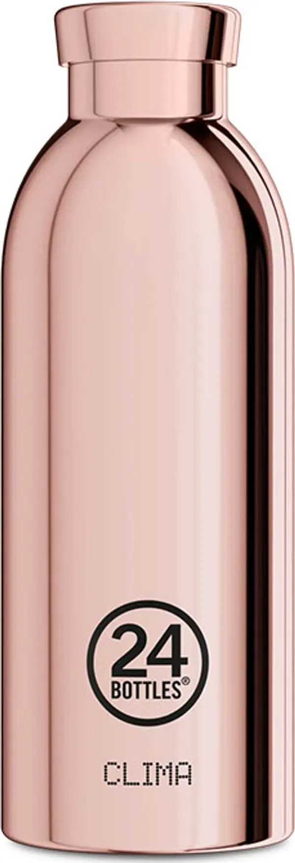 24Bottles 24 Bottles Clima Bottle Rose Gold 500 ml Unisex - Boca 24Bottles - Roza - CB_050_104-One-size - Size: One size