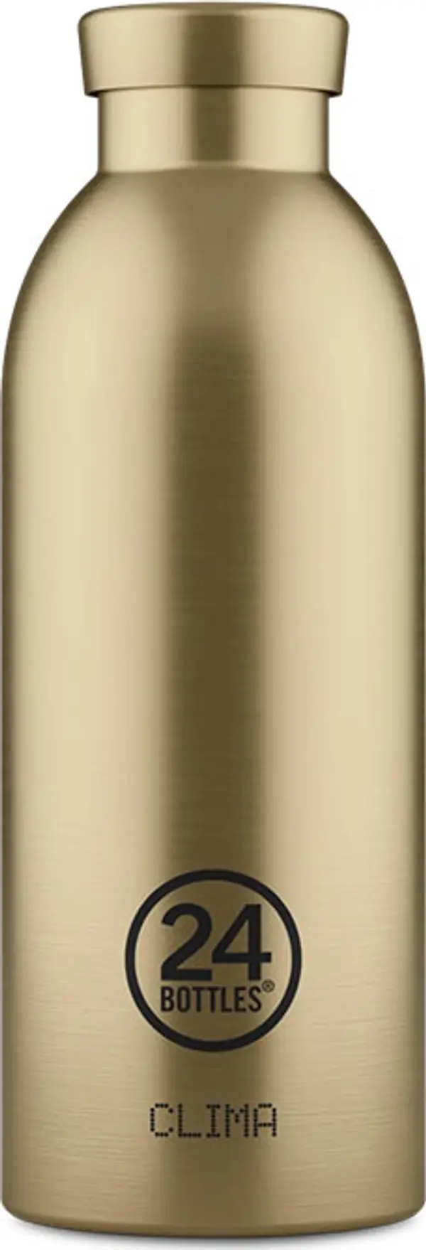 24Bottles 24 Bottles Clima Bottle Sparkling Gold 500 ml Unisex - Boca 24Bottles - Gold - CB_050_320-One-size - Size: One size