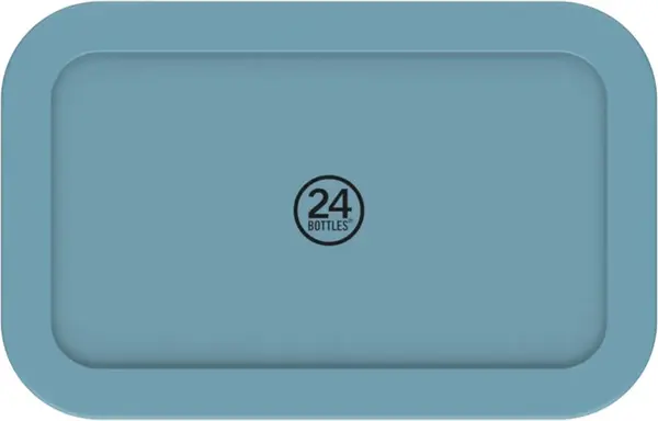 24Bottles 24 Bottles Snackbox Powder Blue 700 ml Unisex - Boca 24Bottles - Plava - SB_070_1971-One-size - Size: One size