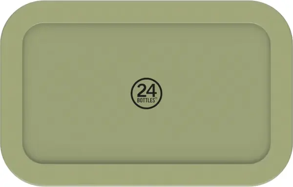 24Bottles 24 Bottles Snackbox Sage 700 ml Unisex - Boca 24Bottles - Zelena - SB_070_1972-One-size - Size: One size