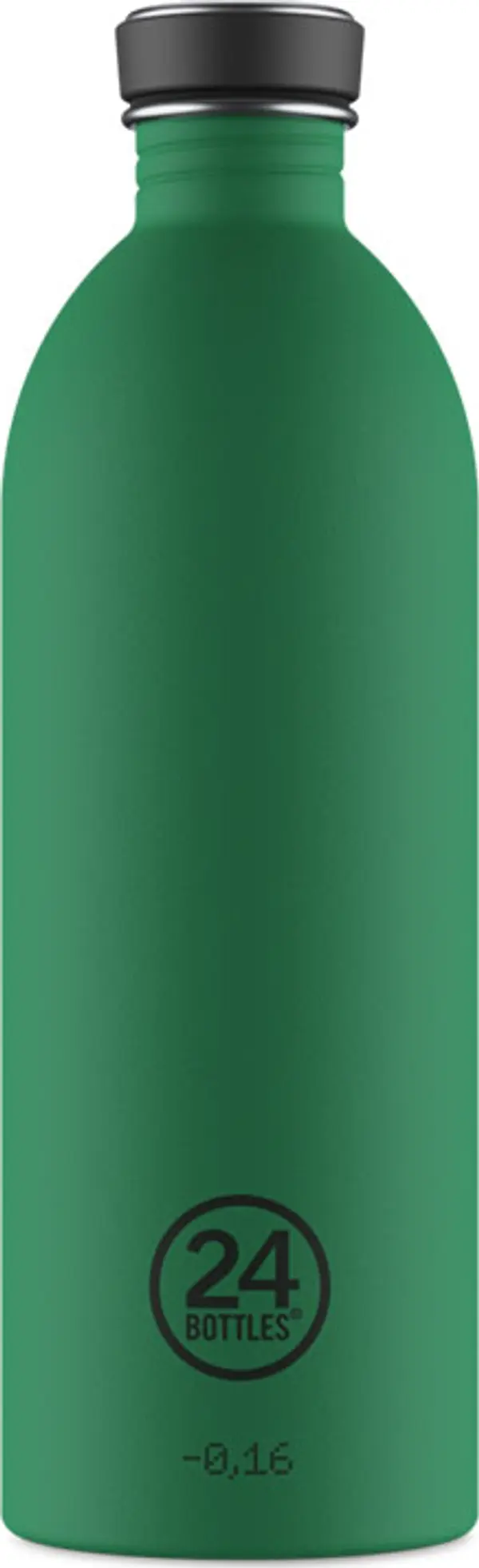 24Bottles 24 Bottles Urban Bottle Emerald Green 1000ml Unisex - Boca 24Bottles - Plava - UB_100_1000-One-size - Size: One size