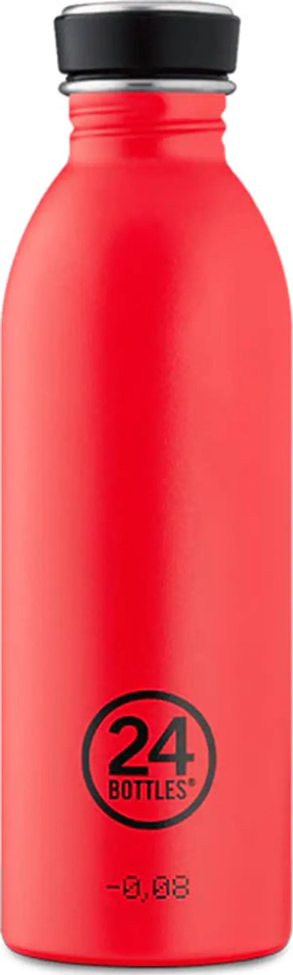 24Bottles 24 Bottles Urban Bottle Stone Hot Red 500ml Unisex - Boca 24Bottles - Crvena - UB_050_662-One-size - Size: One size