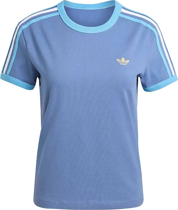 adidas Originals adidas 3S Tee Slim Crew Blue Žene - Majice adidas Originals - Plava - KE9385-S - Size: S