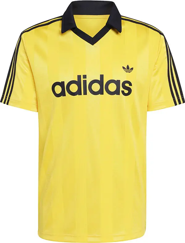 adidas Originals adidas Archive Collar Engineered Jersey EQT Yellow Muškarci - Majice adidas Originals - Žuta - KE3581-M - Size: M