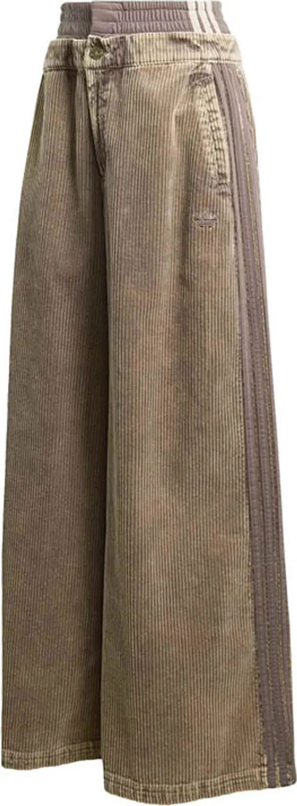 adidas Originals adidas Corduroy SST Oversized Pants Žene - Hlače adidas Originals - Smeđa - KD8782-S - Size: S