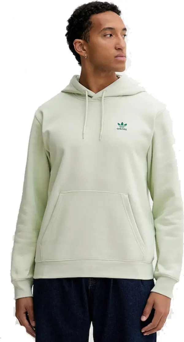 adidas Originals adidas Essential NC Loose Hoodie Muškarci - Dukserice i džemperi s kapulja adidas Originals - Zelena - HY2080-S - Size: S