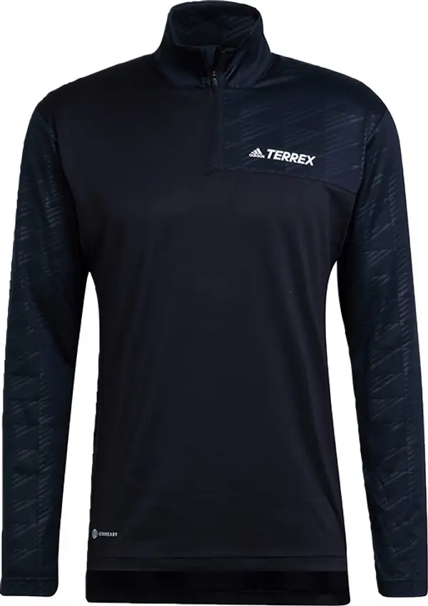 adidas Performance adidas Terrex Multi Half-zip Muškarci - Dukserice i džemperi s kapulja adidas Performance - Crna - H53391-S - Size: S