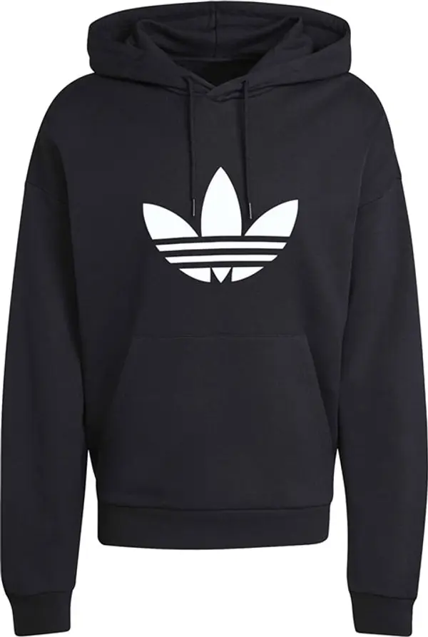 adidas Originals adidas Trefoil Hoodie Black Muškarci - Dukserice i džemperi s kapulja adidas Originals - Crna - KE0877-S - Size: S