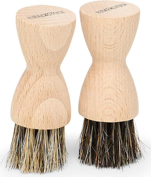 Birkenstock Birkenstock Application Brush (2 pcs) Unisex - Njega obuće Birkenstock - Smeđa - 1027674-One-size - Size: One size