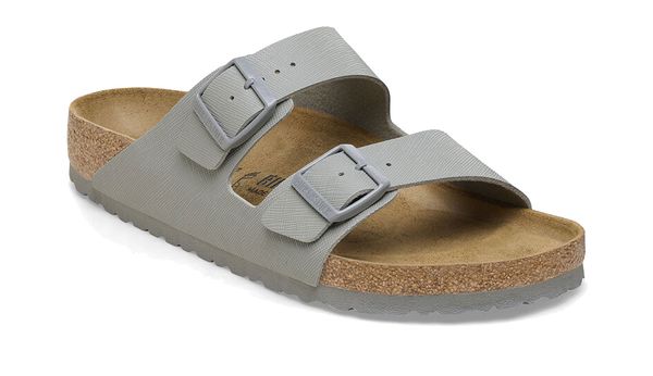 Birkenstock Birkenstock Arizona BF Saffiano Stone Coin Regular Fit