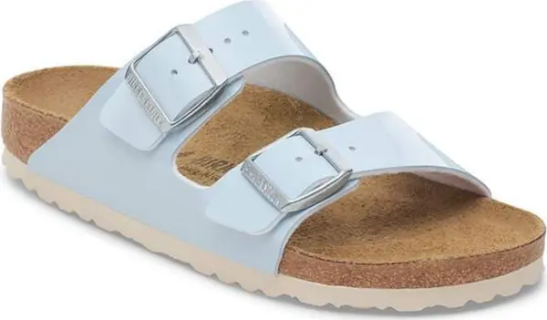 Birkenstock Birkenstock Arizona Birko-Flor Patent Narrow Fit Blue Žene - Sandale Birkenstock - Plava - 1030455-5 - Size: 5