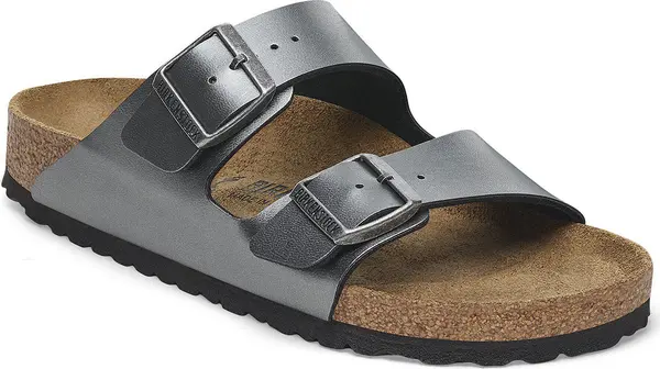 Birkenstock Birkenstock Arizona Birko-Flor Regular fit Žene - Sandale Birkenstock - Silver - 1029233-7 - Size: 7