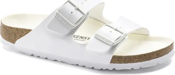 Birkenstock Birkenstock Arizona Birko-Flor White Regular Fit Žene - Sandale Birkenstock - Bijela - 1019061-3.5 - Size: 3.5