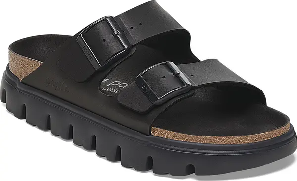 Birkenstock Birkenstock Arizona Chunky Birko-Flor Narrow Fit Black Žene - Sandale Birkenstock - Crna - 1029077-7.5 - Size: 7.5