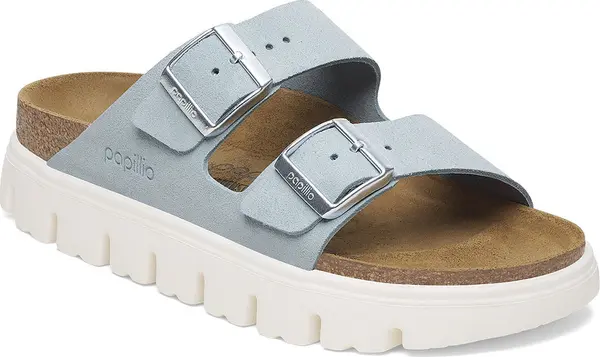 Birkenstock Birkenstock Arizona Chunky Suede Leather Narrow Fit Žene - Sandale Birkenstock - Plava - 1029141-7 - Size: 7