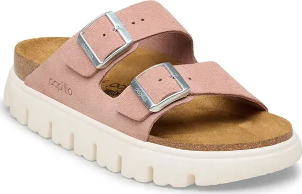 Birkenstock Birkenstock Arizona Chunky Suede Leather Narrow Fit Žene - Sandale Birkenstock - Roza - 1031254-5 - Size: 5