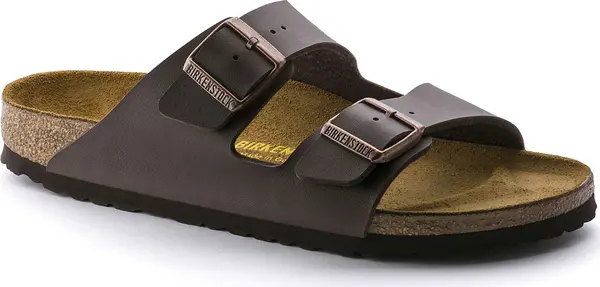 Birkenstock Birkenstock Arizona Dark Brown Regular Fit Unisex - Sandale Birkenstock - Smeđa - 51701-3.5 - Size: 3.5