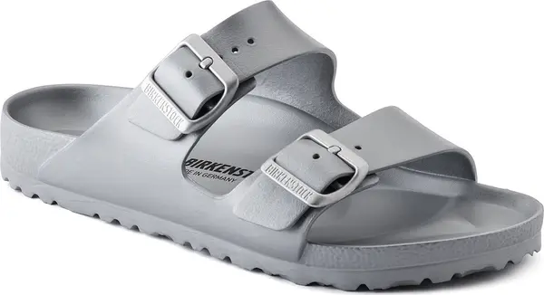 Birkenstock Birkenstock Arizona EVA Silver Regular Fit Unisex - Sandale Birkenstock - Silver - 1003490-9 - Size: 9