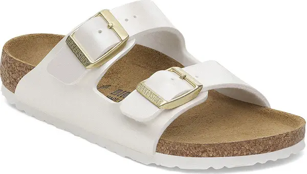 Birkenstock Birkenstock Arizona Kids BF Electric Metallic Pearl Regular Fit Žene,Djeca - Sandale Birkenstock - Bijela - 1029446-4.5 - Size: 4.5