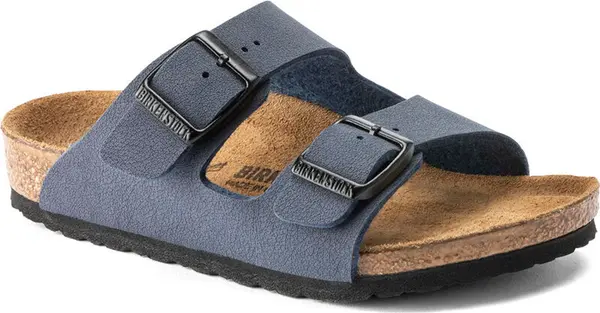 Birkenstock Birkenstock Arizona Kids Birko-Flor Birkibuc Regular Fit Blue 1002360 Žene,Djeca - Sandale Birkenstock - Plava - 1002360-5 - Size: 5