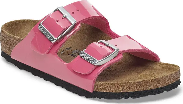 Birkenstock Birkenstock Arizona Kids BS Birko-Flor Patent Regular Fit Žene,Djeca - Sandale Birkenstock - Roza - 1029451-32 - Size: 32