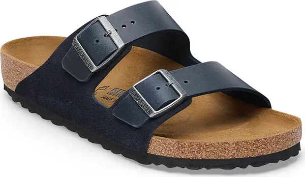Birkenstock Birkenstock Arizona Mixed Leather Narrow Fit Blue Muškarci - Sandale Birkenstock - Plava - 1028191-5.5 - Size: 5.5